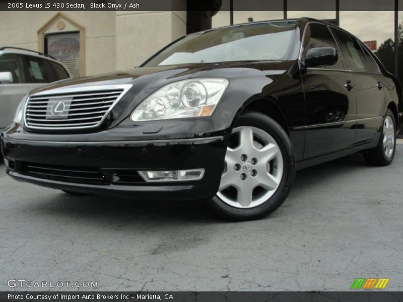 Black Onyx / Ash 2005 Lexus LS 430 Sedan