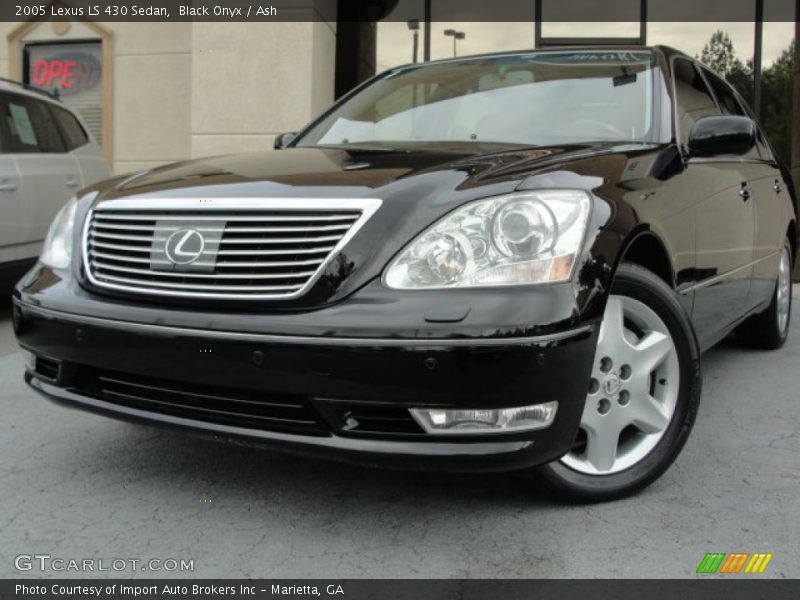 Black Onyx / Ash 2005 Lexus LS 430 Sedan