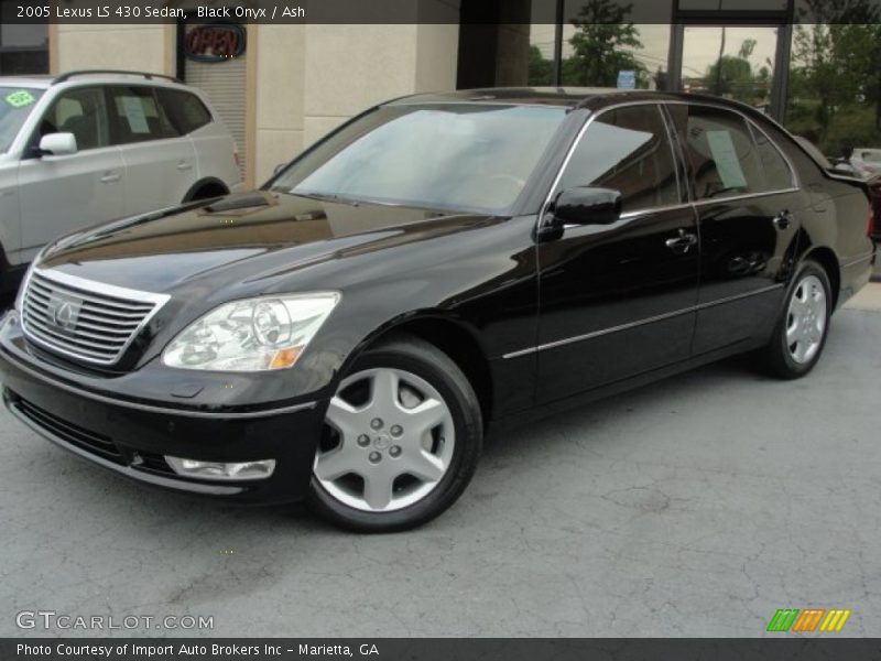 Black Onyx / Ash 2005 Lexus LS 430 Sedan