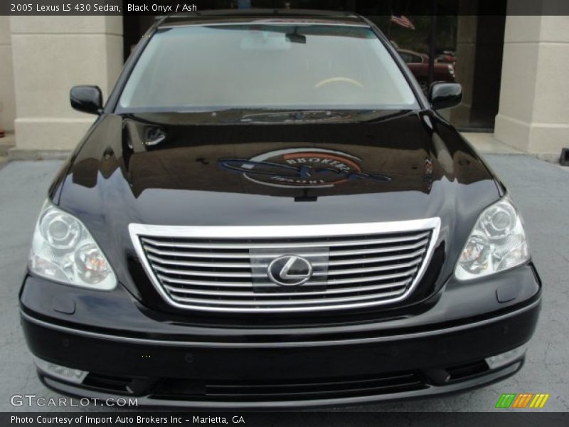 Black Onyx / Ash 2005 Lexus LS 430 Sedan