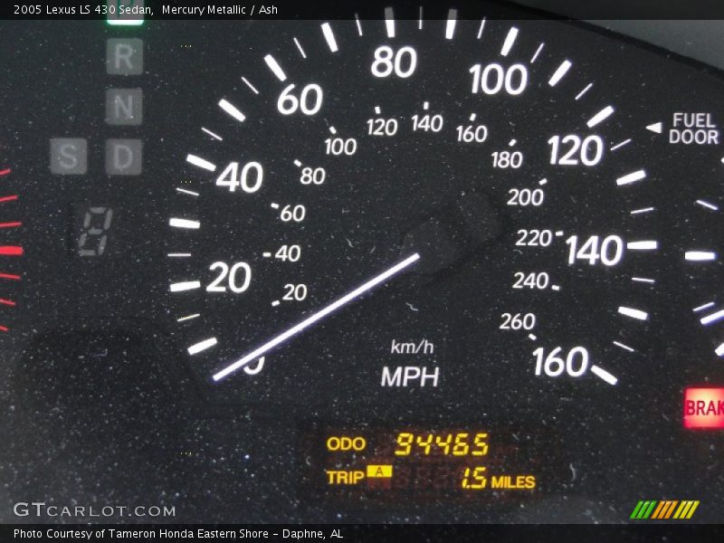 Mercury Metallic / Ash 2005 Lexus LS 430 Sedan