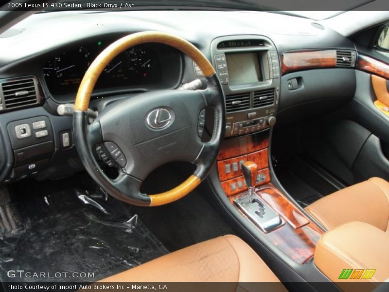 Black Onyx / Ash 2005 Lexus LS 430 Sedan