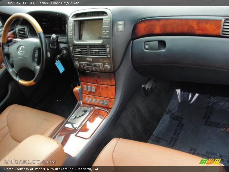Black Onyx / Ash 2005 Lexus LS 430 Sedan