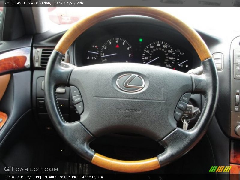 Black Onyx / Ash 2005 Lexus LS 430 Sedan