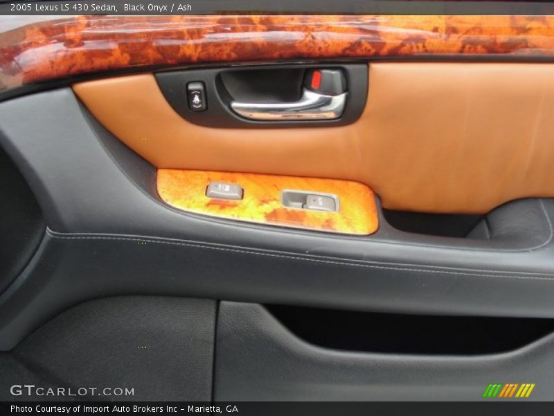 Black Onyx / Ash 2005 Lexus LS 430 Sedan