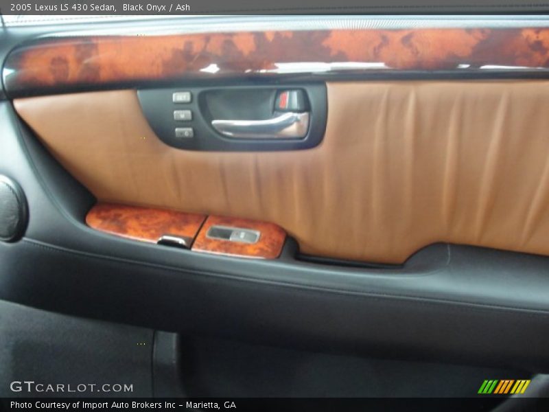 Black Onyx / Ash 2005 Lexus LS 430 Sedan