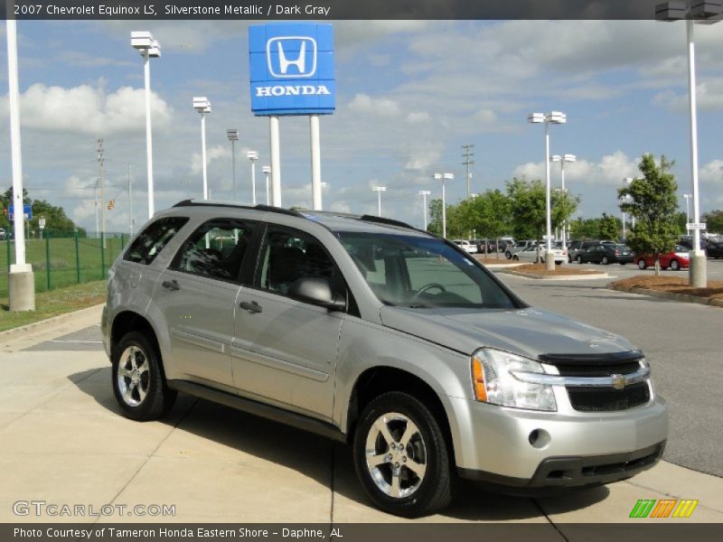 Silverstone Metallic / Dark Gray 2007 Chevrolet Equinox LS