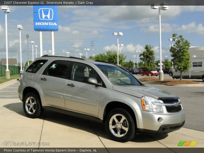 Silverstone Metallic / Dark Gray 2007 Chevrolet Equinox LS