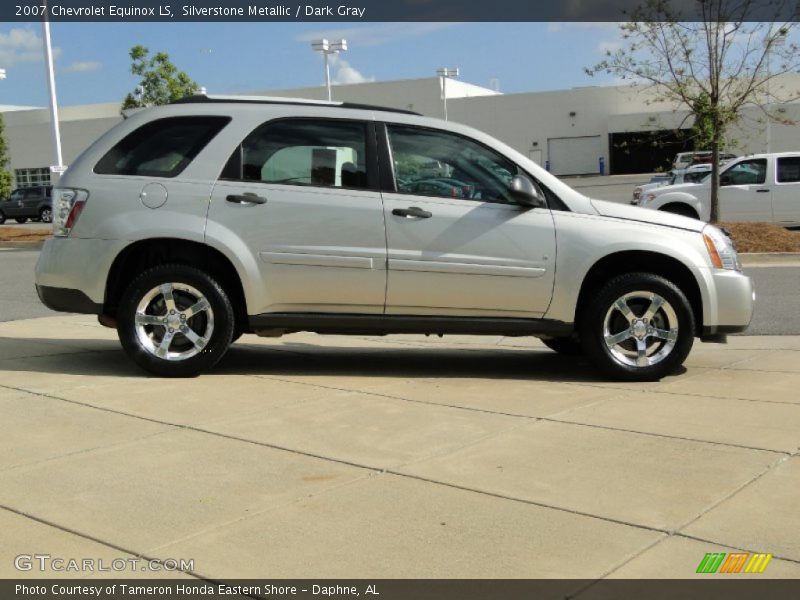 Silverstone Metallic / Dark Gray 2007 Chevrolet Equinox LS