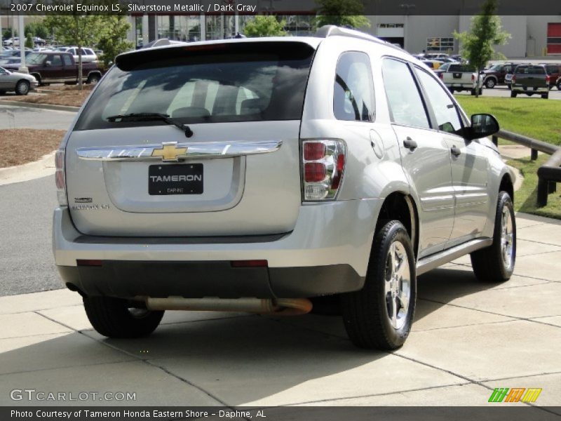 Silverstone Metallic / Dark Gray 2007 Chevrolet Equinox LS