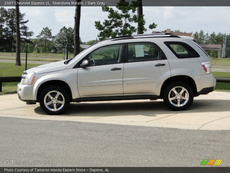 Silverstone Metallic / Dark Gray 2007 Chevrolet Equinox LS