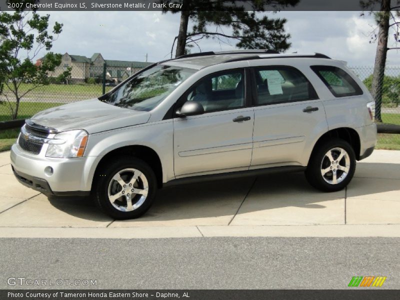 Silverstone Metallic / Dark Gray 2007 Chevrolet Equinox LS