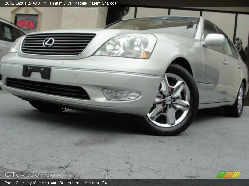 Millennium Silver Metallic / Light Charcoal 2002 Lexus LS 430