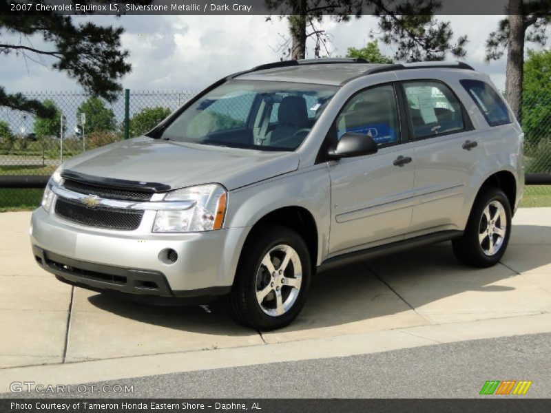 Silverstone Metallic / Dark Gray 2007 Chevrolet Equinox LS