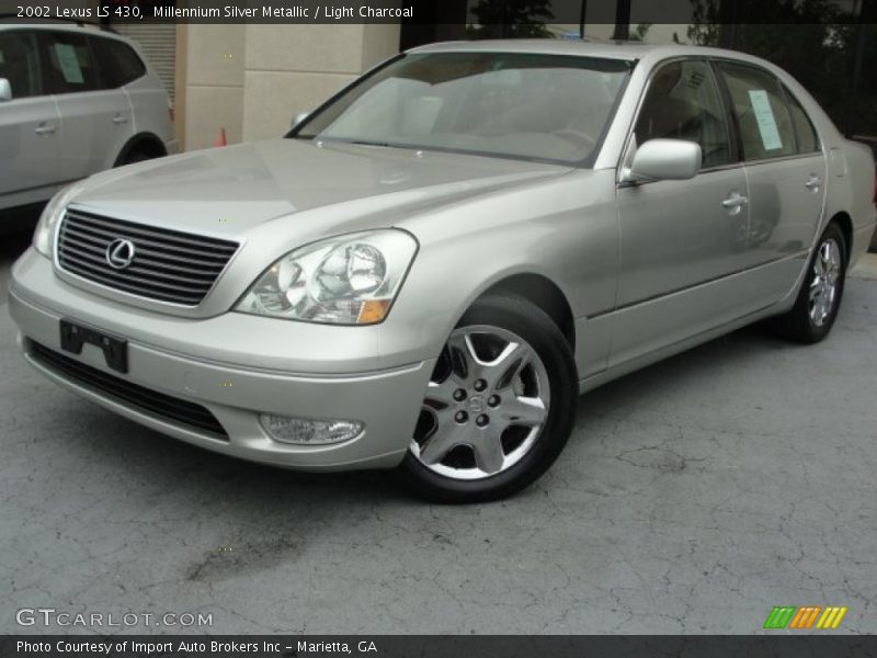 Millennium Silver Metallic / Light Charcoal 2002 Lexus LS 430