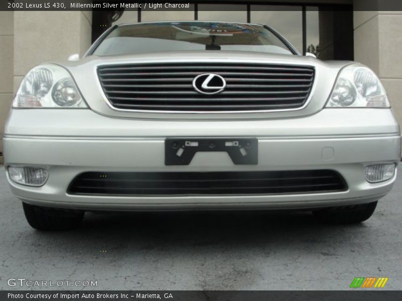 Millennium Silver Metallic / Light Charcoal 2002 Lexus LS 430