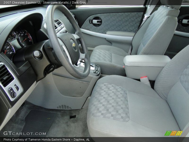 Silverstone Metallic / Dark Gray 2007 Chevrolet Equinox LS