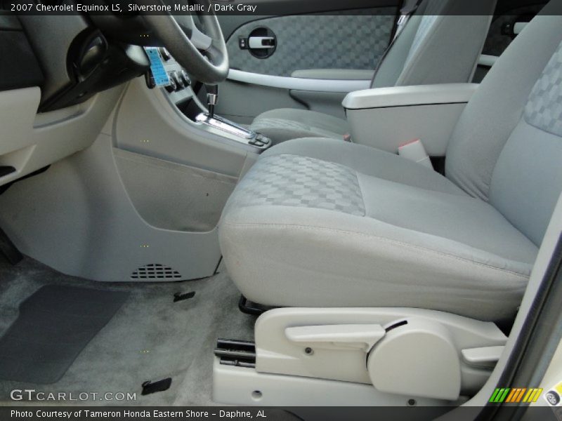 Silverstone Metallic / Dark Gray 2007 Chevrolet Equinox LS