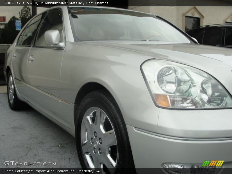 Millennium Silver Metallic / Light Charcoal 2002 Lexus LS 430