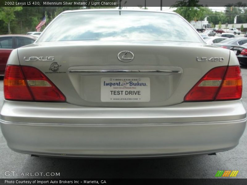 Millennium Silver Metallic / Light Charcoal 2002 Lexus LS 430