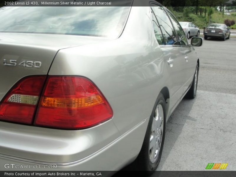 Millennium Silver Metallic / Light Charcoal 2002 Lexus LS 430