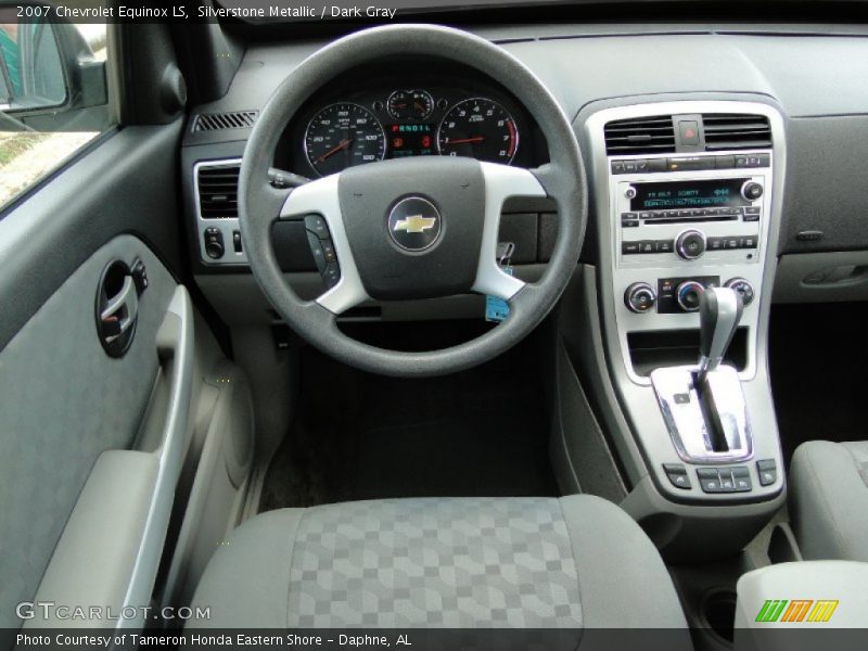 Silverstone Metallic / Dark Gray 2007 Chevrolet Equinox LS