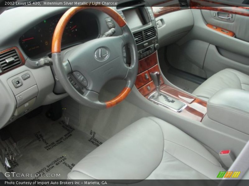 Millennium Silver Metallic / Light Charcoal 2002 Lexus LS 430