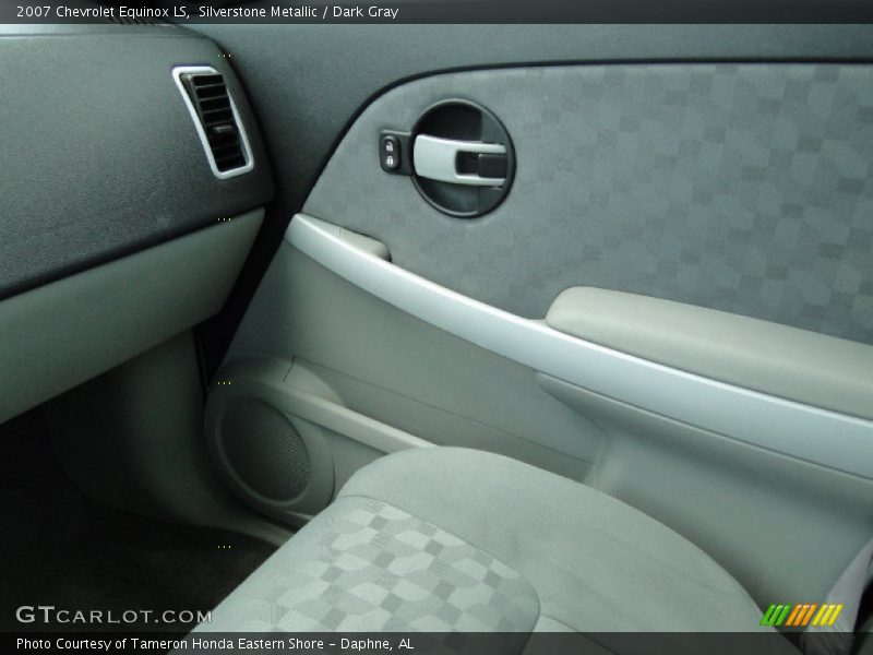 Silverstone Metallic / Dark Gray 2007 Chevrolet Equinox LS