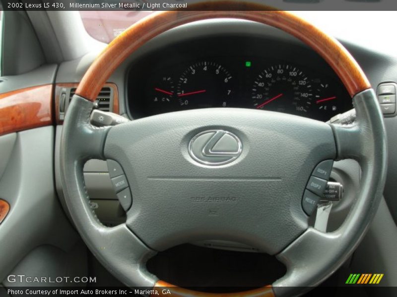 Millennium Silver Metallic / Light Charcoal 2002 Lexus LS 430