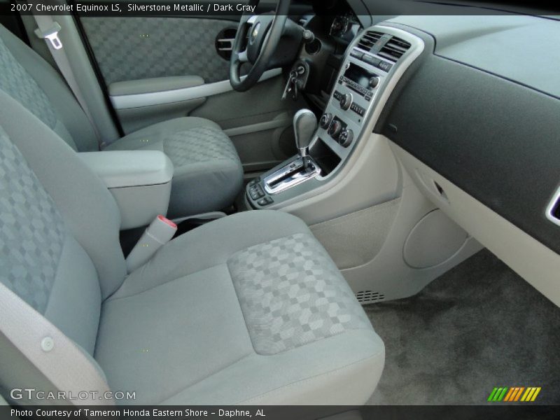 Silverstone Metallic / Dark Gray 2007 Chevrolet Equinox LS