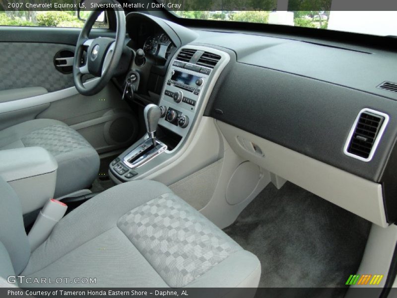 Silverstone Metallic / Dark Gray 2007 Chevrolet Equinox LS