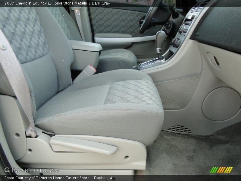 Silverstone Metallic / Dark Gray 2007 Chevrolet Equinox LS