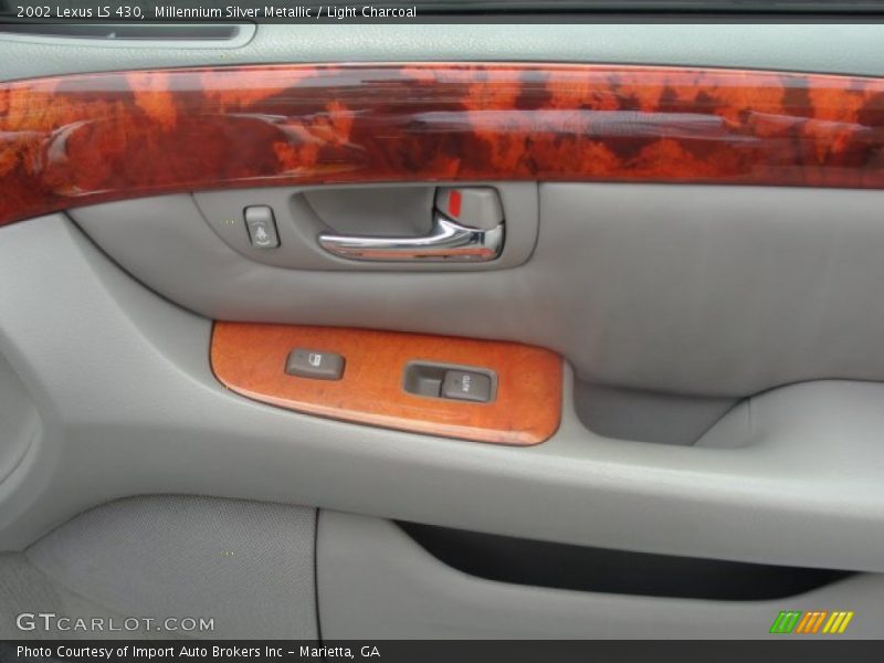 Millennium Silver Metallic / Light Charcoal 2002 Lexus LS 430