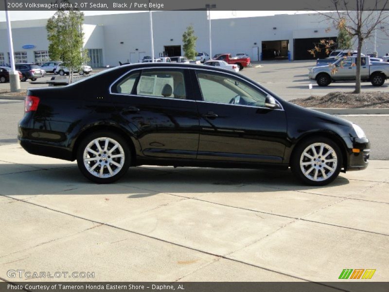 Black / Pure Beige 2006 Volkswagen Jetta 2.0T Sedan