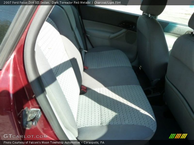 Dark Toreador Red Metallic / Charcoal/Light Flint 2007 Ford Focus ZX4 SES Sedan