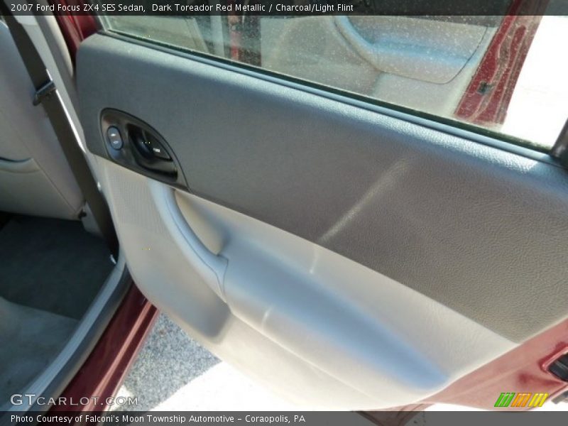 Dark Toreador Red Metallic / Charcoal/Light Flint 2007 Ford Focus ZX4 SES Sedan
