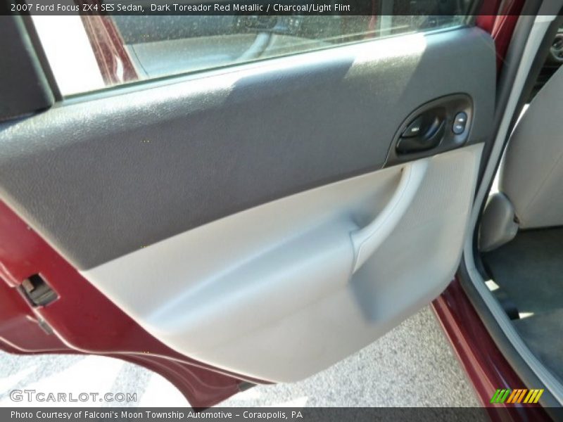 Dark Toreador Red Metallic / Charcoal/Light Flint 2007 Ford Focus ZX4 SES Sedan