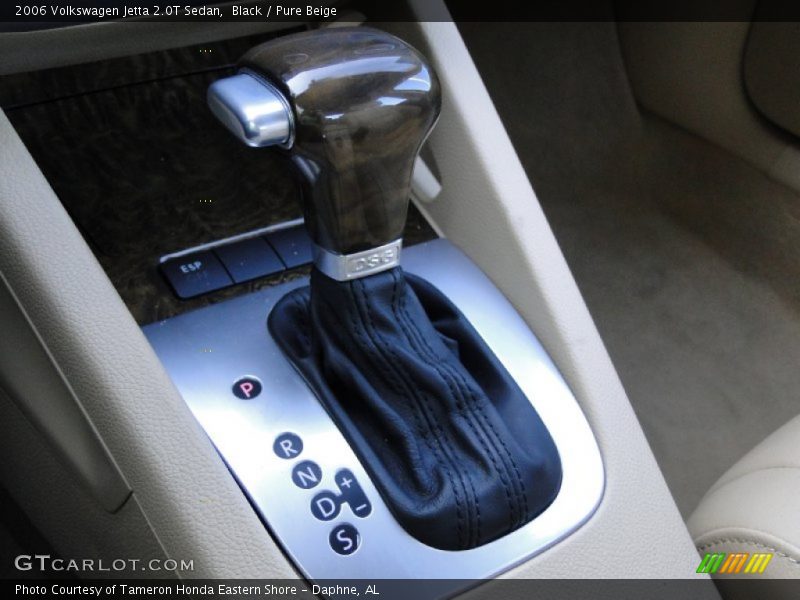  2006 Jetta 2.0T Sedan 6 Speed Tiptronic Automatic Shifter