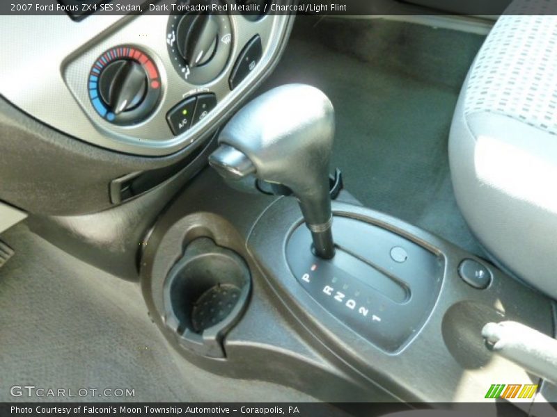 Dark Toreador Red Metallic / Charcoal/Light Flint 2007 Ford Focus ZX4 SES Sedan