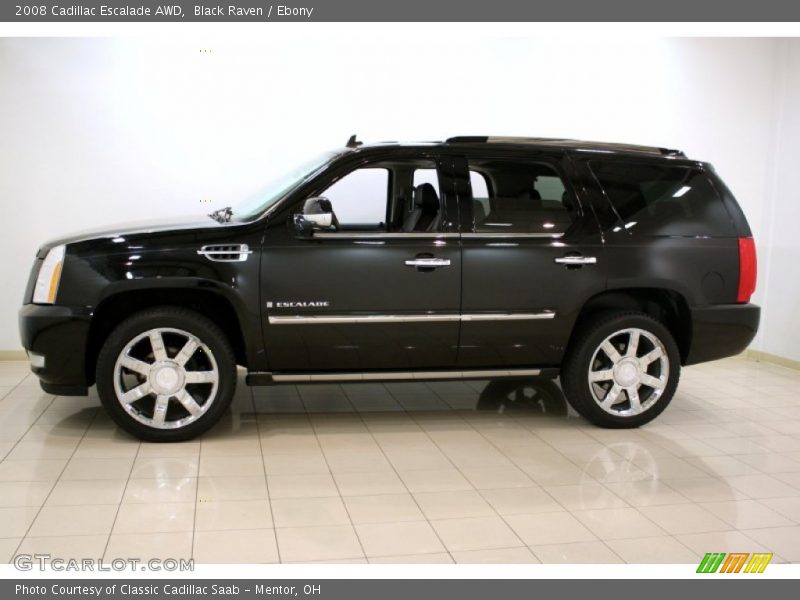 Black Raven / Ebony 2008 Cadillac Escalade AWD