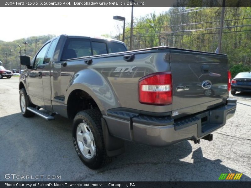 Dark Shadow Grey Metallic / Dark Flint 2004 Ford F150 STX SuperCab 4x4