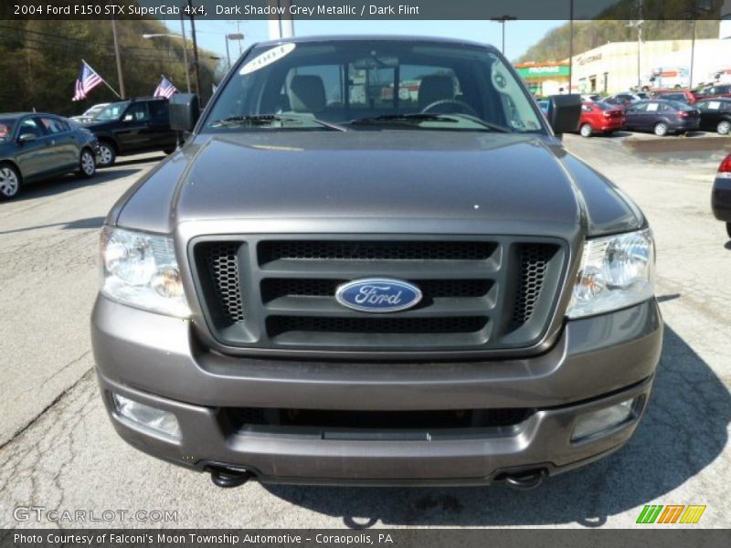 Dark Shadow Grey Metallic / Dark Flint 2004 Ford F150 STX SuperCab 4x4