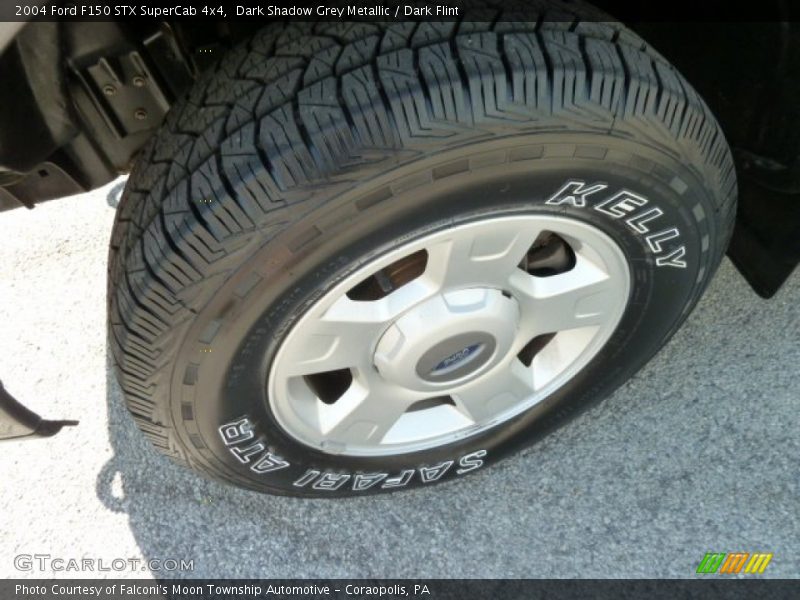 Dark Shadow Grey Metallic / Dark Flint 2004 Ford F150 STX SuperCab 4x4