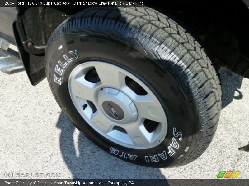 Dark Shadow Grey Metallic / Dark Flint 2004 Ford F150 STX SuperCab 4x4