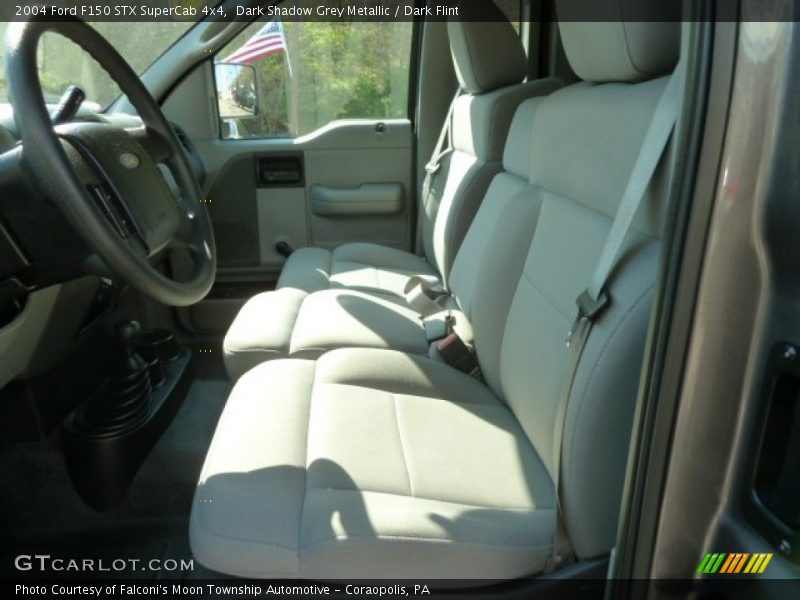Dark Shadow Grey Metallic / Dark Flint 2004 Ford F150 STX SuperCab 4x4