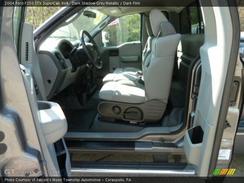 Dark Shadow Grey Metallic / Dark Flint 2004 Ford F150 STX SuperCab 4x4
