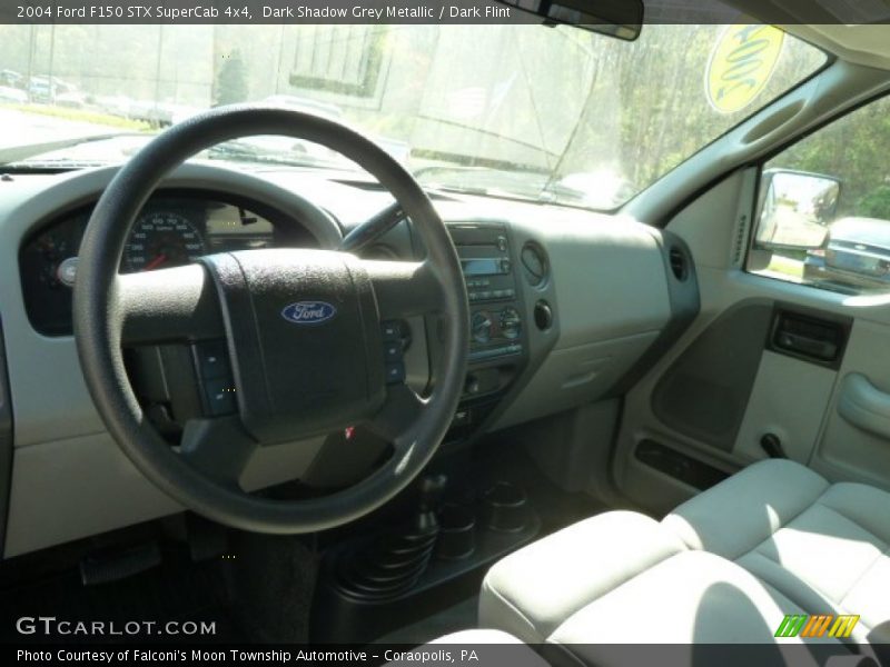 Dark Shadow Grey Metallic / Dark Flint 2004 Ford F150 STX SuperCab 4x4