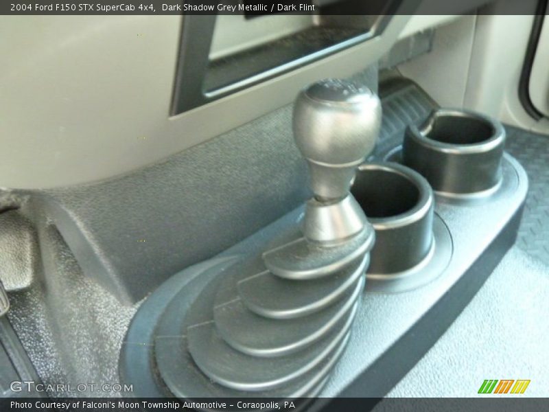 Dark Shadow Grey Metallic / Dark Flint 2004 Ford F150 STX SuperCab 4x4