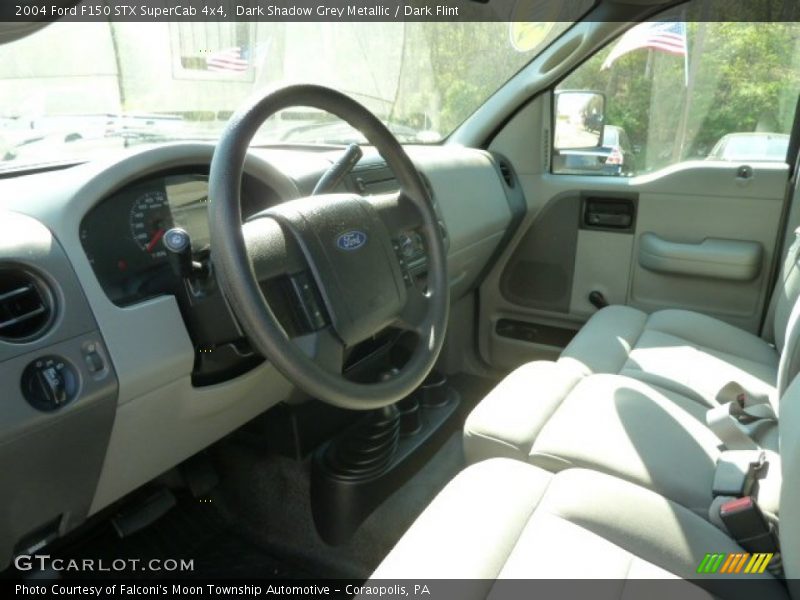 Dark Shadow Grey Metallic / Dark Flint 2004 Ford F150 STX SuperCab 4x4