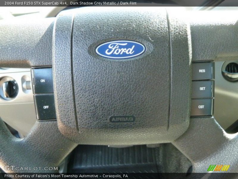 Dark Shadow Grey Metallic / Dark Flint 2004 Ford F150 STX SuperCab 4x4
